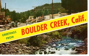 GRUSS VOM BOULDER CREEK, CA - PC7280 - Bild 1 von 2