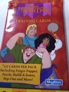 "Hunchback Of Notre Dame" Trading Cards 1996 Skybox Disney, Sealed Unopen packs - Picture 1 of 3