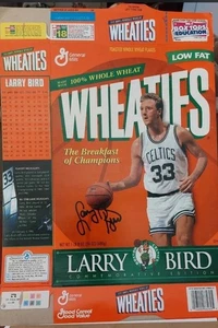 Larry Bird General Mills Wheaties Box 1995 aplanado - Imagen 1 de 2