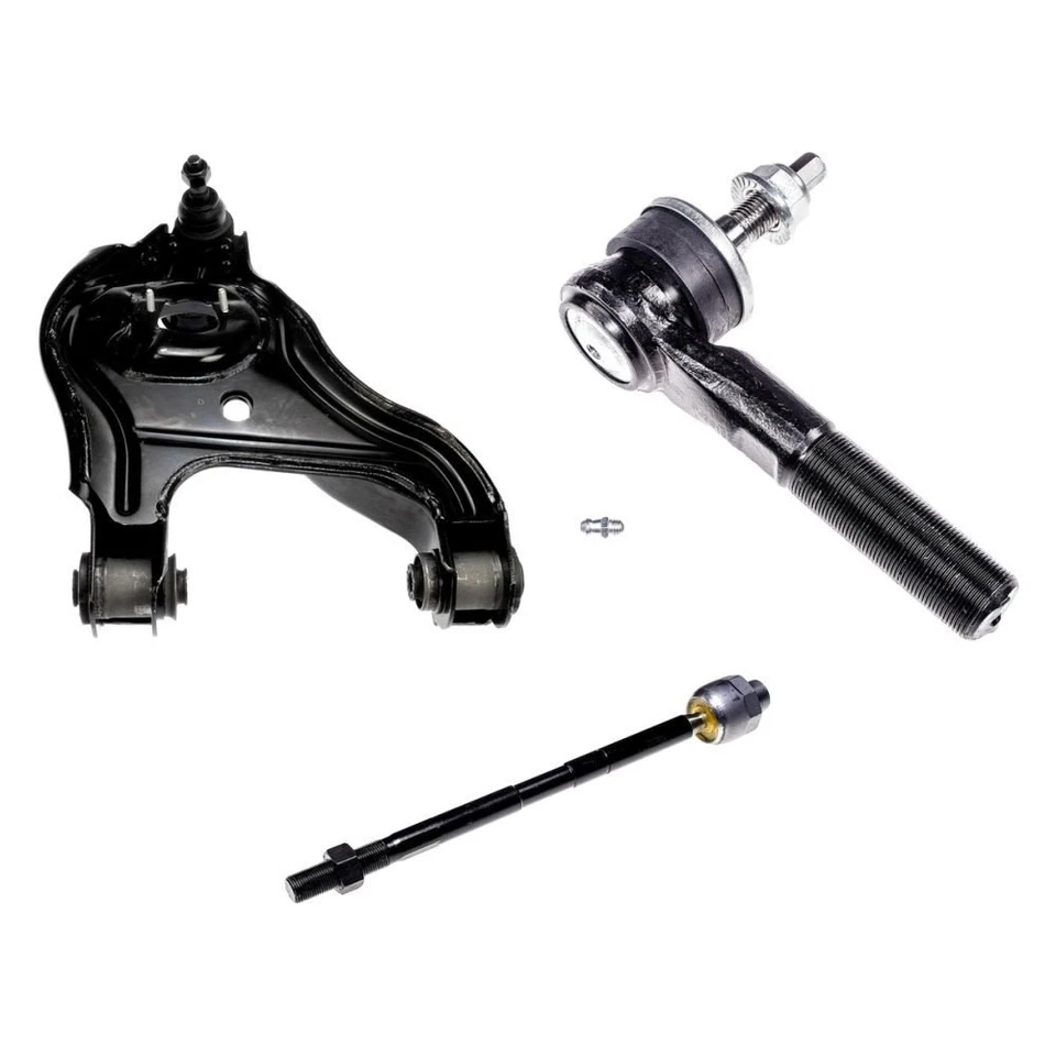 For Dodge Ram 3500 03-08 Control Arm with Ball Joint and Tie Rod End Kit Foto 1 de 1