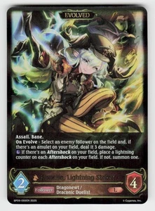 Shadow Verse Evolve Duet of Dawn & Dusk #BP09-066EN Romelia, Lightning Striker - Imagen 1 de 2