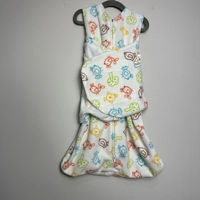 HALO Saco de Dormir Es Mejor Talla Pequeña 3-6 Meses Blanco Micro Vellón Con Pollitos Foto 1 de 4