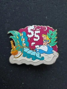 Disney Auctions Le 100 Alice In Wonderland 55th Anniversary Pin Absolem Alice - Picture 1 of 7