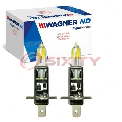 2 pc Wagner NightDefense High Beam Headlight Bulbs for 2000-2017 Kia Borrego on - Image 1 of 4