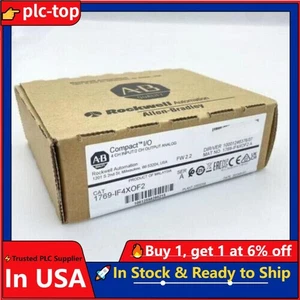 New Sealed 1769-IF4XOF2 SER A CompactLogix 6 Pt A/I and A/O Module AB US - Picture 1 of 4
