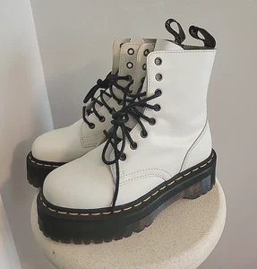 Dr. Martens Jadon Leder Plateau Kampfstiefel Größe 6 Damen - Bild 1 von 7
