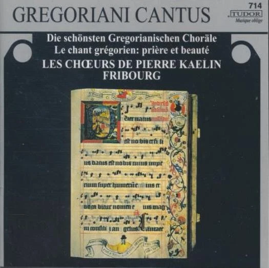 Les Choeurs De Pierre Kaelin, Fribourg: Gregoriani Cantus MUSIC AUDIO CD 1987 Foto 1 de 1
