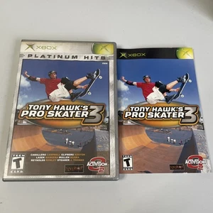 Tony Hawk's Pro Skater 3 (Platinum Hits) - Microsoft Xbox USATO OTTIMO NO MANUALE - Foto 1 di 6