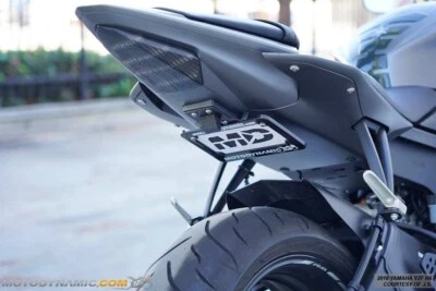 Yamaha R6 YZF R6 YZF-R6 2006 - 2016 Low Profile Fender Eliminator Plate Light Foto 1 de 4