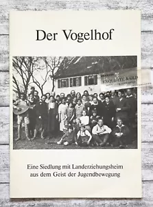 1987 Vogelhof settlement land education home youth movement Ehingen brochure old - Picture 1 of 9