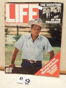 Mai 1981 Life Magazine - Ronald Reagan Attentatsversuch (A-9) - Bild 1 von 6