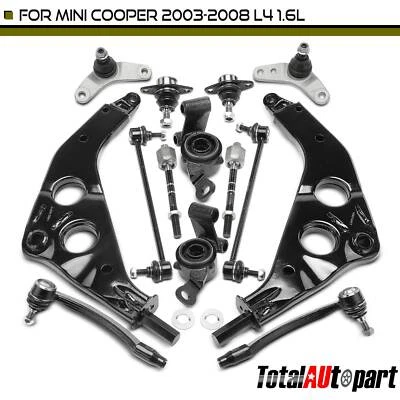 Barra estabilizadora de brazo de control 14x extremo de barra de amarre para Mini Cooper 2003-2008 delantero Foto 1 de 4