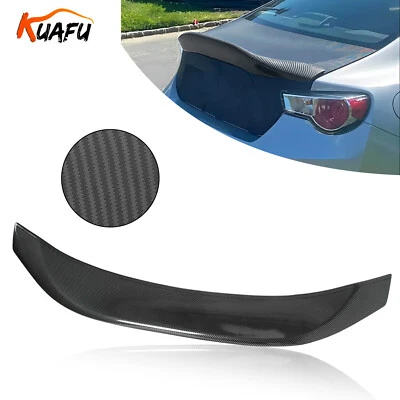 Carbon Look L Style Trunk Spoiler Wing For Subaru BRZ FR-S Toyota 86 2013-2020 Foto 1 de 4