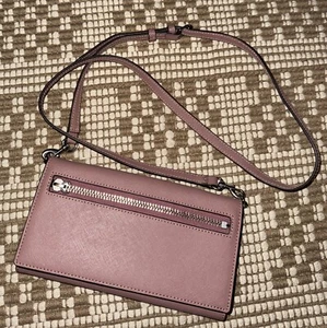 rebecca minkoff Saffiano Leather Soft Pink crossbody bag - Picture 1 of 5