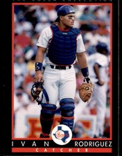 1993 Barry Colla All-Star Game Ivan Rodriguez Texas Rangers #11