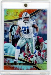 2017 Select Tie Dye Prizm Field Level /25 Ezekiel Elliott No.262 Dallas Cowboys - Picture 1 of 2