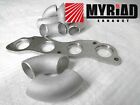 Stainless Steel EP3 DC5 Turbo Exhaust Flange K Series CNC Machined Ports SCH10