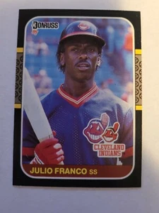 1987 DONRUSS JULIO FRANCO #131 NM  - Picture 1 of 1