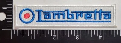 Vespa Moped Scooters Italy Motorcycles High Quality Patch Iron On Sew On - Image 1 of 4