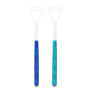 2x Oral Hygiene Care Bad Breath Freshener Cleaner Brush Tool T4G4 - Picture 1 of 8