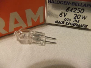 Bulb HALOGEN 6V 20W G4 M30 OSRAM 7388 ... 2 - Picture 1 of 1