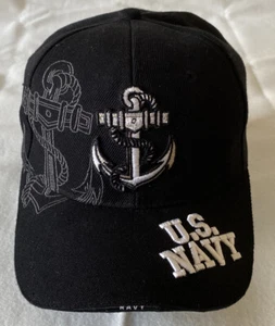 Baseballmütze Kappe US Navy offiziell lizenziert Veteran verstellbar Militär Anker - Bild 1 von 3