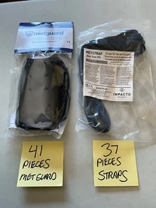 Metguard 41 Prorector PR schwarz & 37 Metstrap 4 Stück wie auf Bild zu sehen 78 Stück - Bild 1 von 3