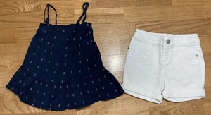 Girl's Gymboree Outfit Size 4 - Dark Red Top w/Gingerbread Girl Skirt EUC - Picture 1 of 7