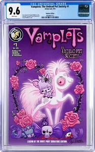 Vamplets The Undead Pet Society CGC 9.6 (Apr 2014, Action Lab) Signature Edition - Picture 1 of 2