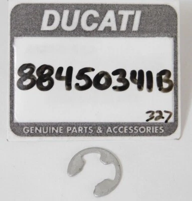 1 NUEVO Genuino Ducati Moto Herrajes Resorte Snap Anillo Clip OEM 88450341B NOS Foto 1 de 3