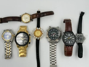 Premium Quarzuhren Konvolut:Swatch,Stauer,LL Bean,Daniel Steiger,Parker,Fossil,Teil - Bild 1 von 15