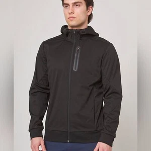 Mondetta Axiom Full Zip Hooded Jacket In Black M - Picture 1 of 4
