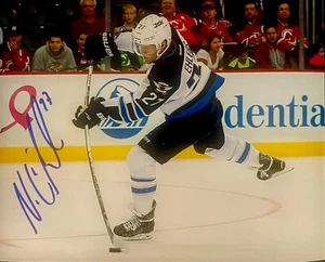 Nikolaj Ehlers Signed Winnipeg Jets 8x10 Photo - Picture 1 of 1