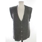 DREI ZINNEN Austria Women's Button Vest Cardigan Vintage Chunky Knit Tracht 52