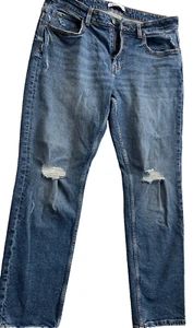 Damen Jeans Zara, Jeans, Ripped-Jeans, Gr. 42 - Bild 1 von 13