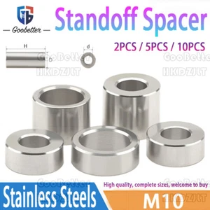 Stainless Steel Standoff Spacers M10 Round Spacer Bushing Bonnet 2PCS 5PCS 10PCS - Picture 1 of 6