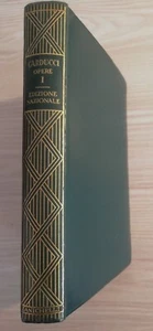 GIOSUE' CARDUCCI - OPERE volume primo I - ZANICHELLI 1935 - EDIZIONE NAZIONALE - Bild 1 von 1