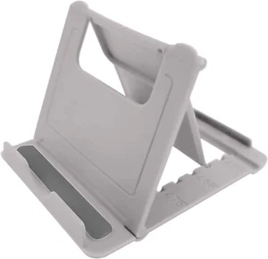 STAND FOLD-UP HOLDER TRAVEL DESKTOP CRADLE DOCK FOLDABLE for CELL PHONES - Picture 1 of 6