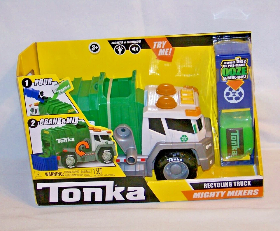 TONKA RYCYCLE TRUCK MIGHTY MIXERS - Image 1 of 1