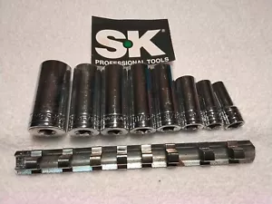8PC S-K 3/8" DRIVE DEEP SOCKET SET SAE - Picture 1 of 6