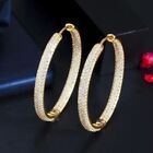 Hoops Round Jewelry Women Earring Gold Silver Colors Decors Earrings Diy 1pair