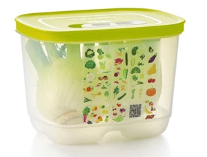 Tupperware FridgeSmart Small Deep Vented Fruit Vegetable Container w/Vent System - Picture 1 of 10