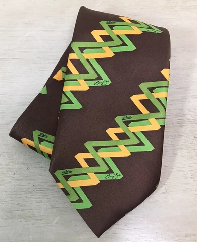 Oakland athletics As Barry Zito Macys Necktie Brown Green Signature Cover