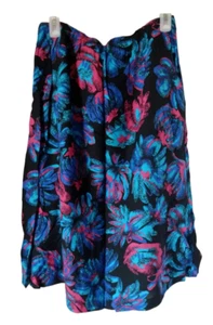 Marilyn Togs Vintage 80 s Midi A-Line Skirt U.S.A. - Picture 1 of 7