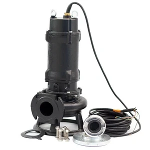 Industrie Fäkalienpumpe Schmutzwasserpumpe 2,2kW 700l/min m. Cutter Schneidwerk  - Bild 1 von 5