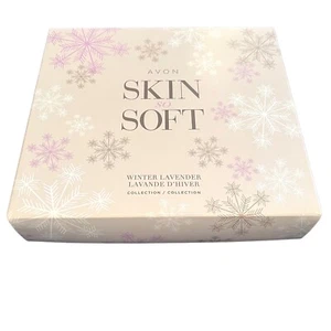 Avon Skin So Soft Winter Lavender 3 pc Set Body Butter & Wash & Hand Cream NEW - Picture 1 of 3