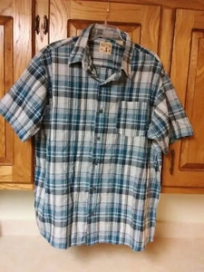 Red Head Men's Short Sleeve XL Plaid 100% Cotton new without tag NWOT - reduced - Picture 1 of 12