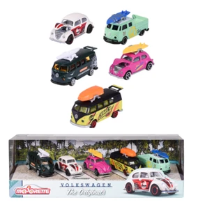 MAJORETTE VW VOLKSWAGEN THE ORIGINALS 5-PACK 1:64 NEW IN BOX - Picture 1 of 6