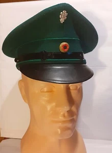 Vintage Hat Peaked Cap German Schirmmütze Military/Police/Bundesgrenzschutz - Picture 1 of 9