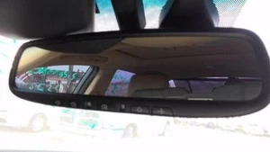 2009-2012 HYUNDAI GENESIS REAR VIEW MIRROR W COMPASS WINDSHIELD MOUNT OEM - Picture 1 of 7